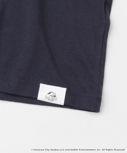 SENSE OF PLACE by URBAN RESEARCH（センスオブプレイスバイアーバンリサーチ）の「『別注』Jurassic World×SENSE OF PLACE　T-SHIRTS/A（Tシャツ/カットソー・メンズ・ブラック/ホワイト/ネイビー・LARGE/MEDIUM）」の4枚目の写真