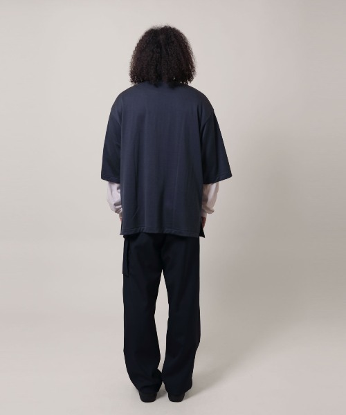 DIGAWEL（ディガウェル）の「DIGAWEL football T-shirt（Tシャツ/カットソー・メンズ・グレー系その他/ホワイト・3/2）」の8枚目の写真