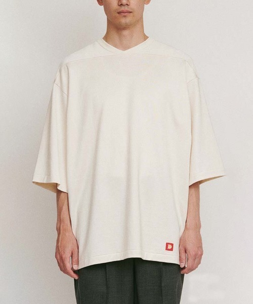 DIGAWEL（ディガウェル）の「DIGAWEL football T-shirt（Tシャツ/カットソー・メンズ・グレー系その他/ホワイト・3/2）」の21枚目の写真