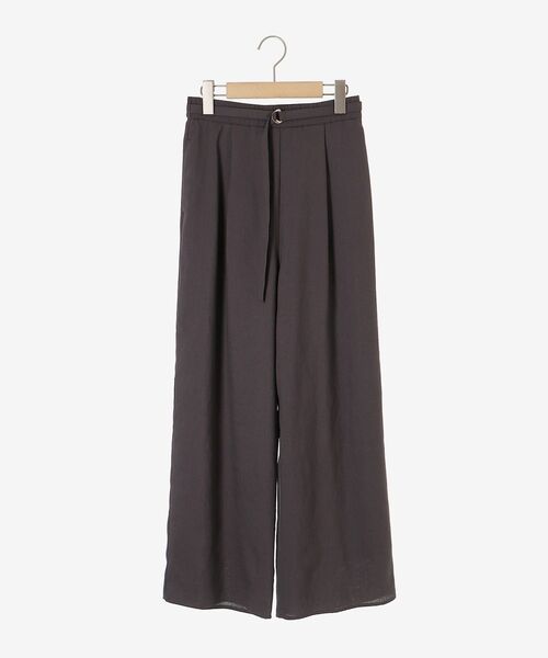 le.coeur blanc（ルクールブラン）の「ベルト付きリネンライクワイドパンツ（その他パンツ・レディース・モカ/チャコールグレー・38）」の10枚目の写真