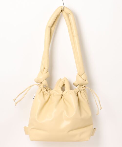 OLEND（オレンド）の「OLEND VEGAN LEATHER ONA（ハンドバッグ・レディース・ブラック/イエロー系その他/ローズ・FREE）」の15枚目の写真