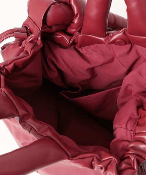 OLEND（オレンド）の「OLEND VEGAN LEATHER ONA（ハンドバッグ・レディース・ブラック/イエロー系その他/ローズ・FREE）」の7枚目の写真