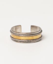 hobo（ホーボー）の「hobo/ホーボー ROPE RING 925 SILVER with BRASS（リング・メンズ）」