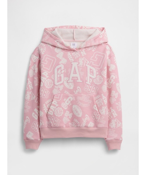GAP(ギャップ)の「リラックス GAPロゴパーカー (キッズ)(パーカー・キッズ・ピンク・120cm/130cm/140cm/150cm/110cm/160cm)」の4枚目の写真