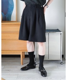 ZOZOMARKET（ゾゾマーケット）の「ZOZOMARKET by idaka-2タックワイドグルカショーツ（その他パンツ）」