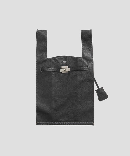 ビューティフルピープルのバック beautiful people/ビューティフルピープル】別注 Logo Leather Pocket