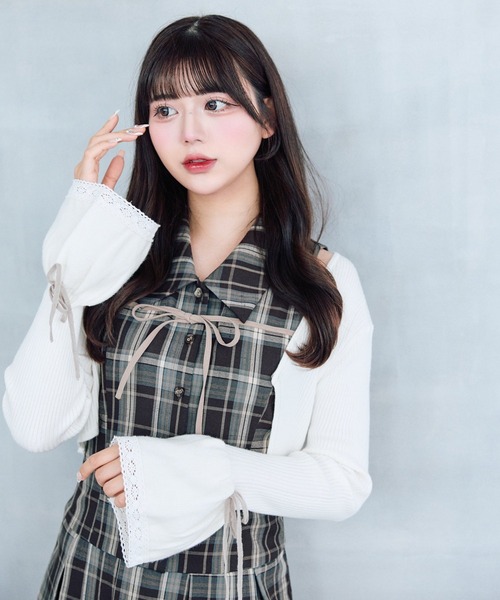 OLIVE des OLIVE ＹＵＩ企画　ノースリーブシャツミニワンピース セール】【完売カラー再販売】YUI企画 ノースリーブシャツミニ