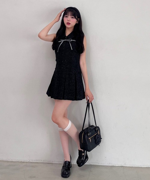 YUI企画 ノースリーブシャツミニワンピース（ワンピース