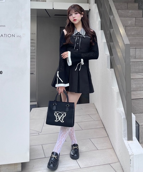 セール】YUI企画 ノースリーブシャツミニワンピース（ワンピース