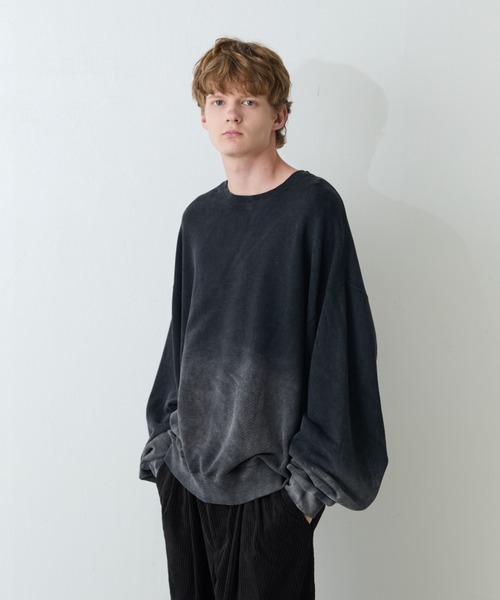 Neucon/ニューコン】グラデーションブリーチオーバースウェットプル