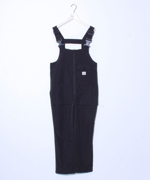 FREDY MAC（フレディーマック）の「【FREDYMAC/フレディマック】ユーティリティ ナイロンオーバーオール（サロペット/オーバーオール・メンズ・ブラック/ネイビー/ベージュ・S/M）」の2枚目の写真