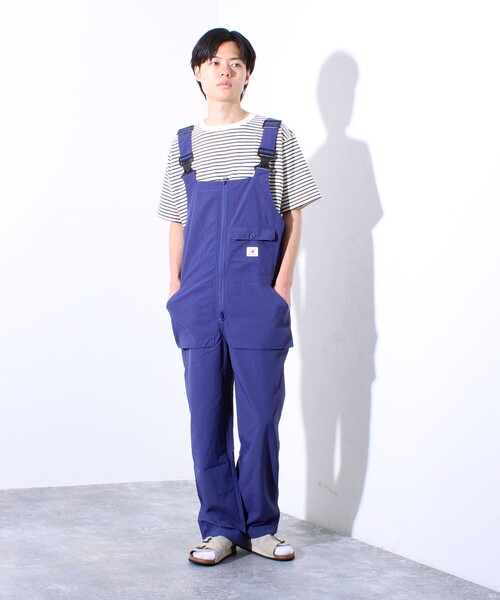 FREDY MAC（フレディーマック）の「【FREDYMAC/フレディマック】ユーティリティ ナイロンオーバーオール（サロペット/オーバーオール・メンズ・ブラック/ネイビー/ベージュ・S/M）」の8枚目の写真