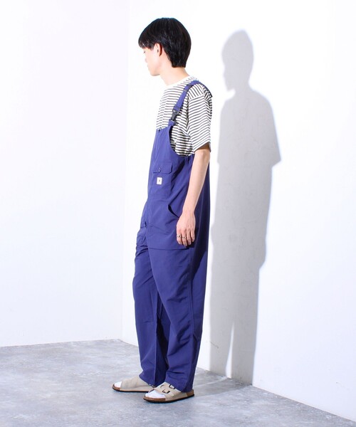 FREDY MAC（フレディーマック）の「【FREDYMAC/フレディマック】ユーティリティ ナイロンオーバーオール（サロペット/オーバーオール・メンズ・ブラック/ネイビー/ベージュ・S/M）」の9枚目の写真