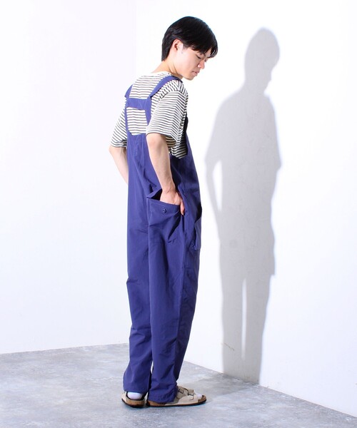 FREDY MAC（フレディーマック）の「【FREDYMAC/フレディマック】ユーティリティ ナイロンオーバーオール（サロペット/オーバーオール・メンズ・ブラック/ネイビー/ベージュ・S/M）」の10枚目の写真