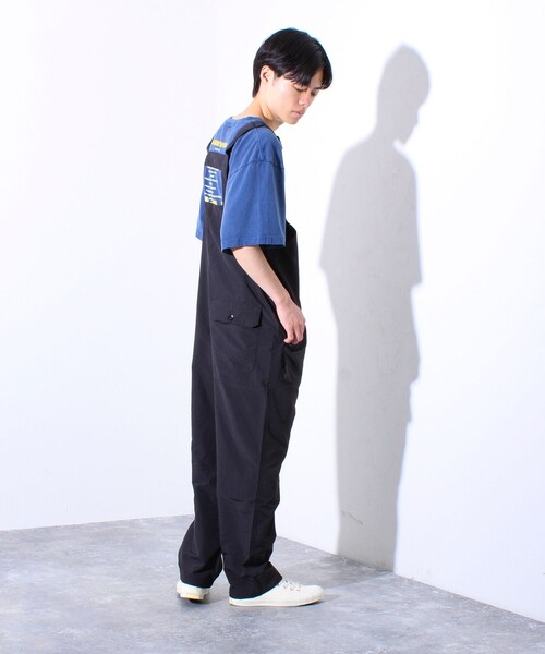 FREDY MAC（フレディーマック）の「【FREDYMAC/フレディマック】ユーティリティ ナイロンオーバーオール（サロペット/オーバーオール・メンズ・ブラック/ネイビー/ベージュ・S/M）」の18枚目の写真