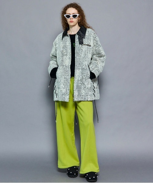 Shaggy Logo Knit Tops/シャギーロゴニット（ニット/セーター