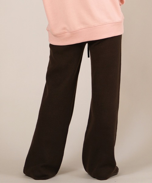 ムラサキスポーツ(ムラサキスポーツ)の「RIKKA FEMME/リッカファム リブニットパンツ ロングパンツ ロンパン RF25FW14(その他パンツ・レディース・ブラウン/ベージュ/グレー・FREE)」の14枚目の写真