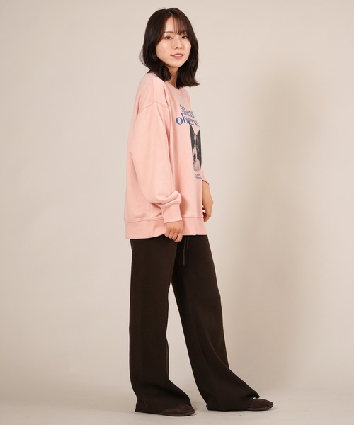 ムラサキスポーツ(ムラサキスポーツ)の「RIKKA FEMME/リッカファム リブニットパンツ ロングパンツ ロンパン RF25FW14(その他パンツ・レディース・ブラウン/ベージュ/グレー・FREE)」の18枚目の写真