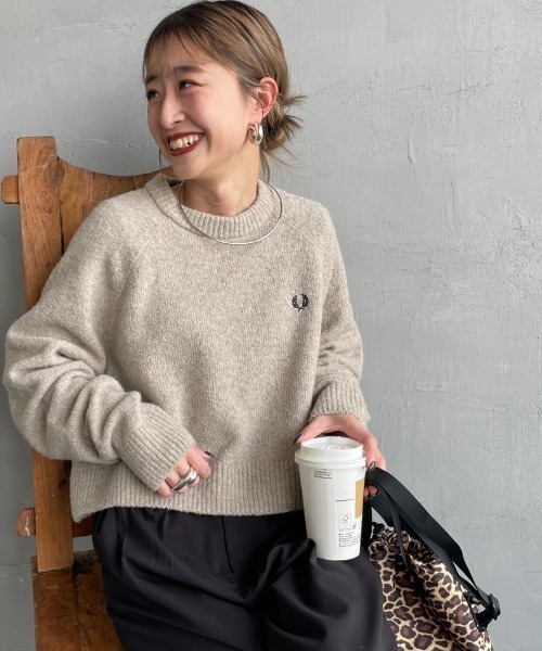 WEB先行予約】[FRED PERRY/フレッドペリー] ワンポイントロゴ