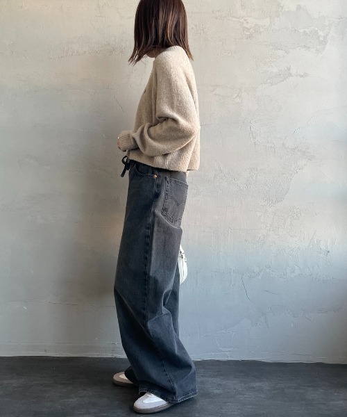 FRED PERRY/フレッドペリー] ワンポイントロゴ刺繍 ショート丈