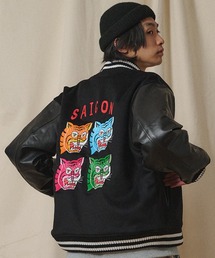 UNIVERSAL スタジャン ブラック Universal Style Wear｜ユニバーサルスタイルウェア（メンズ）の