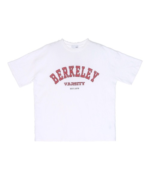 ANAP(アナップ)の「かすれ カレッジ プリント Tシャツ(Tシャツ/カットソー・レディース・ブラウン/ホワイト/ライトグレー・FREE)」の21枚目の写真