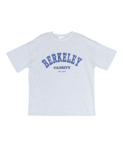 ANAP(アナップ)の「かすれ カレッジ プリント Tシャツ(Tシャツ/カットソー・レディース・ブラウン/ホワイト/ライトグレー・FREE)」の22枚目の写真