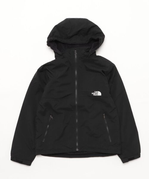 THE NORTH FACE(ザノースフェイス)の「THE NORTH FACE/ザ・ノース・フェイス COMPACT NOMAD JK キッズ ジャケット NPJ72551(マウンテンパーカー・キッズ・ブラック/コーラル/グリーン・160cm/150cm/140cm/130cm)」の11枚目の写真