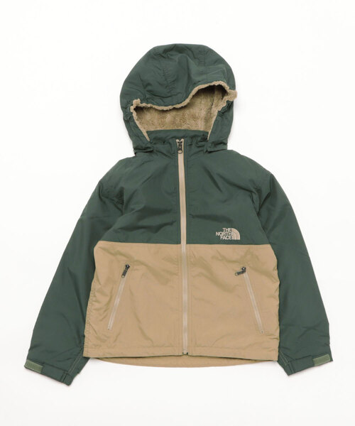 THE NORTH FACE(ザノースフェイス)の「THE NORTH FACE/ザ・ノース・フェイス COMPACT NOMAD JK キッズ ジャケット NPJ72551(マウンテンパーカー・キッズ・ブラック/コーラル/グリーン・160cm/150cm/140cm/130cm)」の13枚目の写真