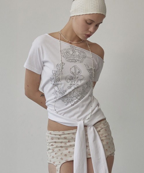 Chateau Shithole Tie Tee（Tシャツ/カットソー）｜SCULPTOR（スカルプ