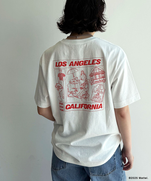 ELLEgirl（エルガール）の「《Barbie×ELLEgirl》 バックロゴTシャツ（Tシャツ/カットソー・レディース・オフホワイト・FREE）」の17枚目の写真