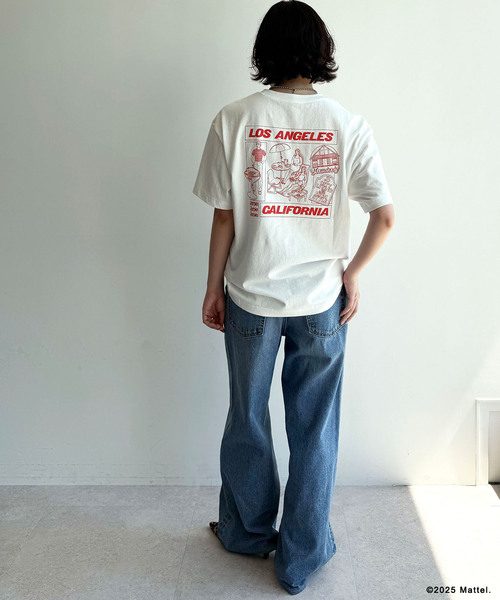 ELLEgirl（エルガール）の「《Barbie×ELLEgirl》 バックロゴTシャツ（Tシャツ/カットソー・レディース・オフホワイト・FREE）」の20枚目の写真