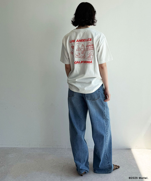 ELLEgirl（エルガール）の「《Barbie×ELLEgirl》 バックロゴTシャツ（Tシャツ/カットソー・レディース・オフホワイト・FREE）」の21枚目の写真