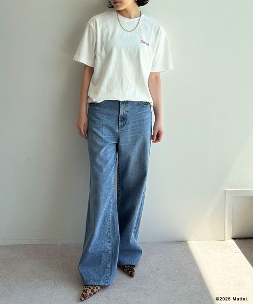 ELLEgirl（エルガール）の「《Barbie×ELLEgirl》 バックロゴTシャツ（Tシャツ/カットソー・レディース・オフホワイト・FREE）」の8枚目の写真