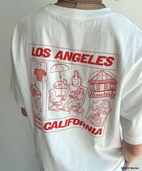 ELLEgirl（エルガール）の「《Barbie×ELLEgirl》 バックロゴTシャツ（Tシャツ/カットソー・レディース・オフホワイト・FREE）」の9枚目の写真