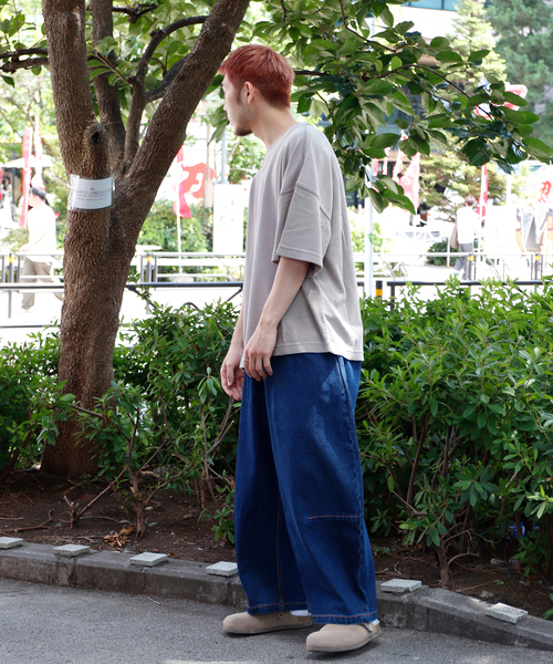 WISM（ウィズム）の「subtlebody / サトルボディ Inner Workwear Jeans（デニムパンツ・メンズ・ネイビー・MEDIUM/LARGE）」の12枚目の写真