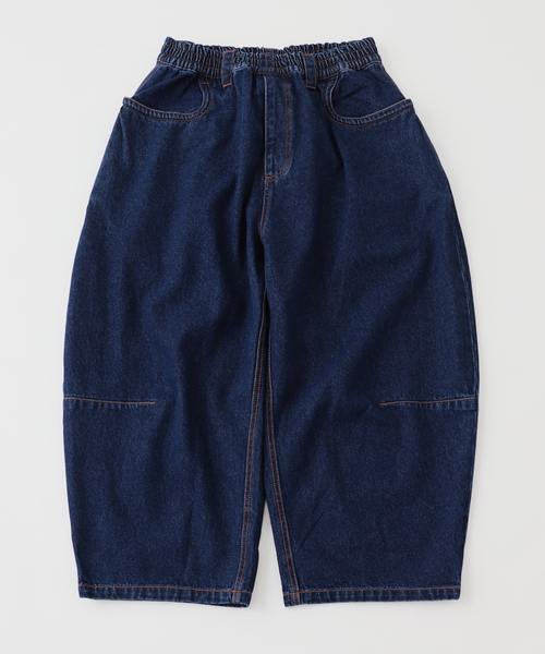 WISM（ウィズム）の「subtlebody / サトルボディ Inner Workwear Jeans（デニムパンツ・メンズ・ネイビー・MEDIUM/LARGE）」の14枚目の写真