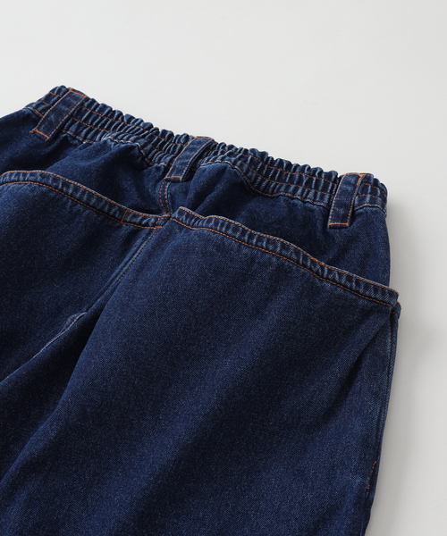 WISM（ウィズム）の「subtlebody / サトルボディ Inner Workwear Jeans（デニムパンツ・メンズ・ネイビー・MEDIUM/LARGE）」の17枚目の写真