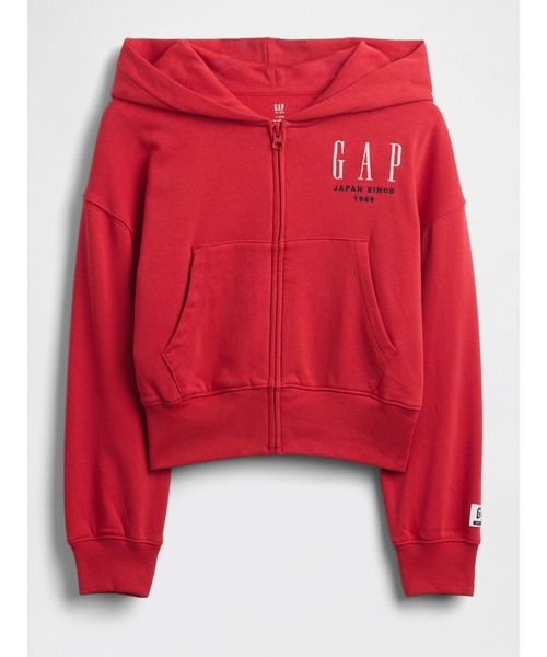セール】30th アニバーサリー フレンチテリー GAPロゴ ジップアップ