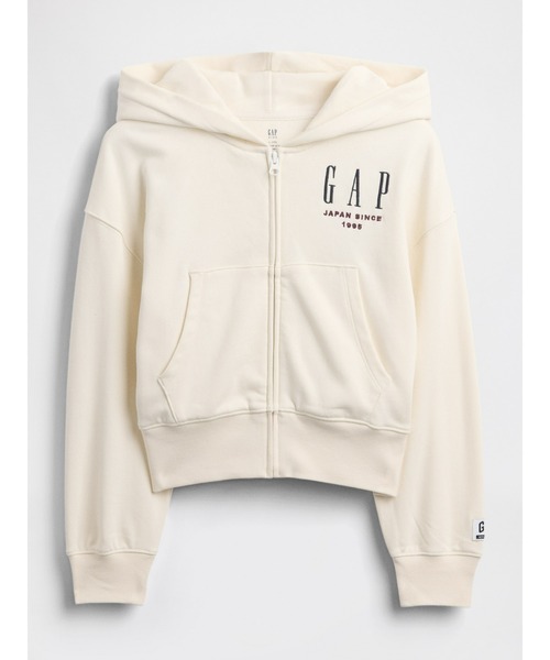セール】30th アニバーサリー フレンチテリー GAPロゴ ジップアップ