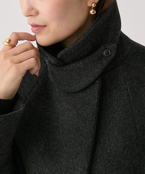 TICCA(ティッカ)の「TICCA ティッカ プレミアムロングコート 別注TBEA-013(その他アウター・レディース・チャコールグレー・FREE)」の10枚目の写真