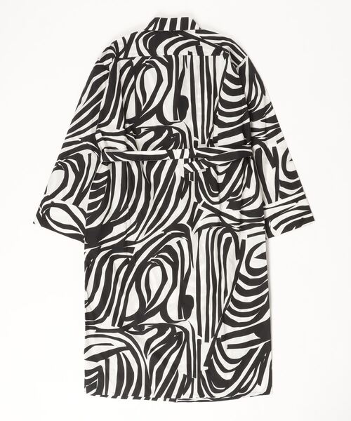 marimekko(マリメッコ)の「Jalki Jokuraita / dress(ワンピース・レディース・ブラック・36)」の2枚目の写真