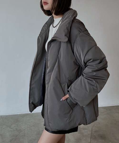 PAGEBOY サステナウォームナカワタブルゾン グレー 【 新品 タグ付き】 セール】サステナウォームナカワタブルゾン（ブルゾン）｜PAGEBOY