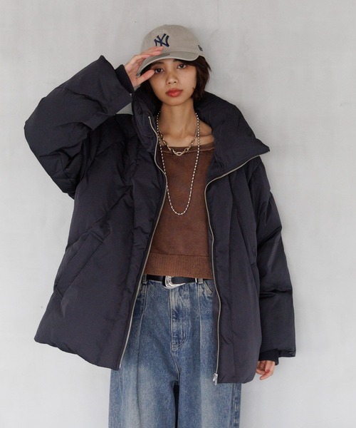 PAGEBOY（ページボーイ）の「サステナウォームナカワタブルゾン