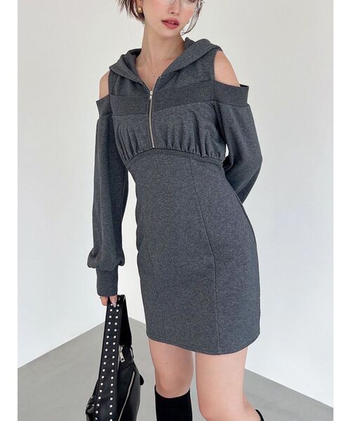 レイヤードフーディミニワンピース（ワンピース）｜RESEXXY