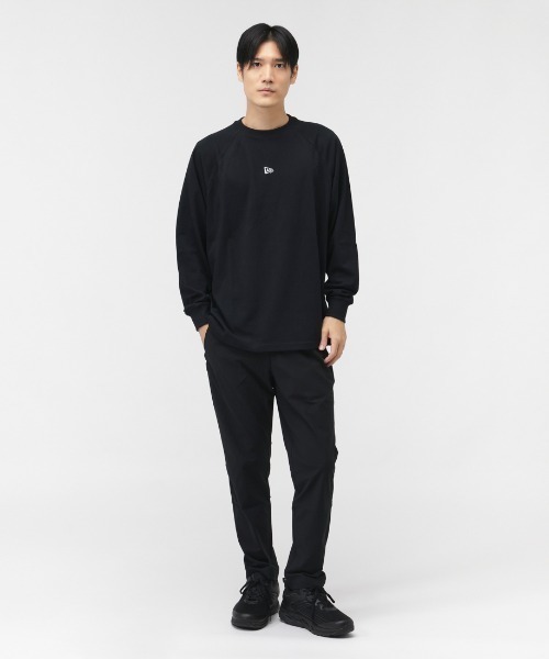 NEW ERA（ニューエラ）の「ニューエラ  LS OS PF T（Tシャツ/カットソー・メンズ・ブラック・M/L/LL）」の3枚目の写真