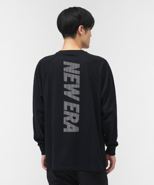 NEW ERA（ニューエラ）の「ニューエラ  LS OS PF T（Tシャツ/カットソー・メンズ・ブラック・M/L/LL）」の6枚目の写真