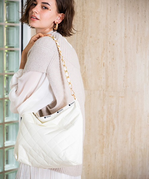 レスポートサック CHAIN MED ZIP SHOULDER チェーンキルト CHAIN MED ZIP SHOULDER｜ショルダーバッグ/斜め掛け｜バッグ