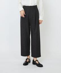 LOISIR（ロワズィール）の「エステルウールエターミンクロップドパンツ（その他パンツ）」