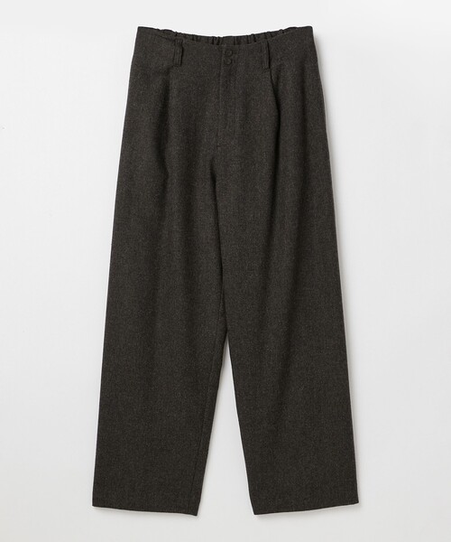 LOISIR(ロワズィール)の「エステルウールエターミンクロップドパンツ(その他パンツ・レディース・ブラウン・40/38/36)」の1枚目の写真